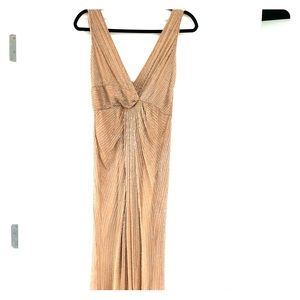 Parker Nude Sparkle Gown
